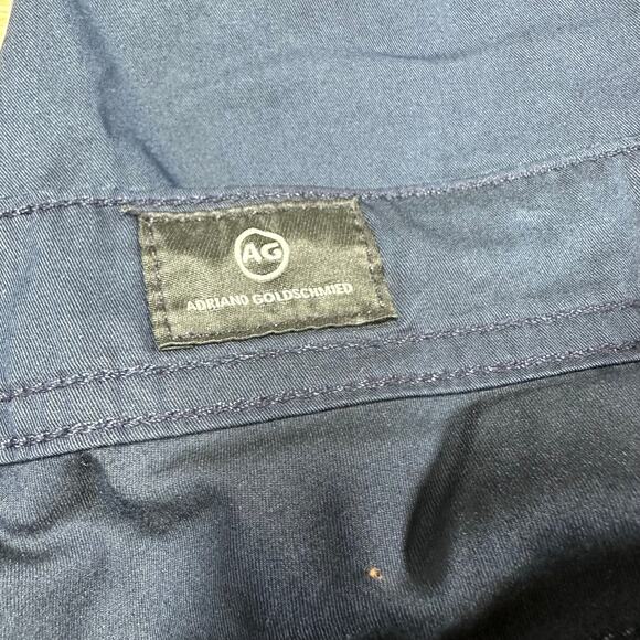 AG Adriano Goldschmied Tellis Modern Slim Mens Navy Blue 34 x 34 New With Defect - Picture 4 of 10